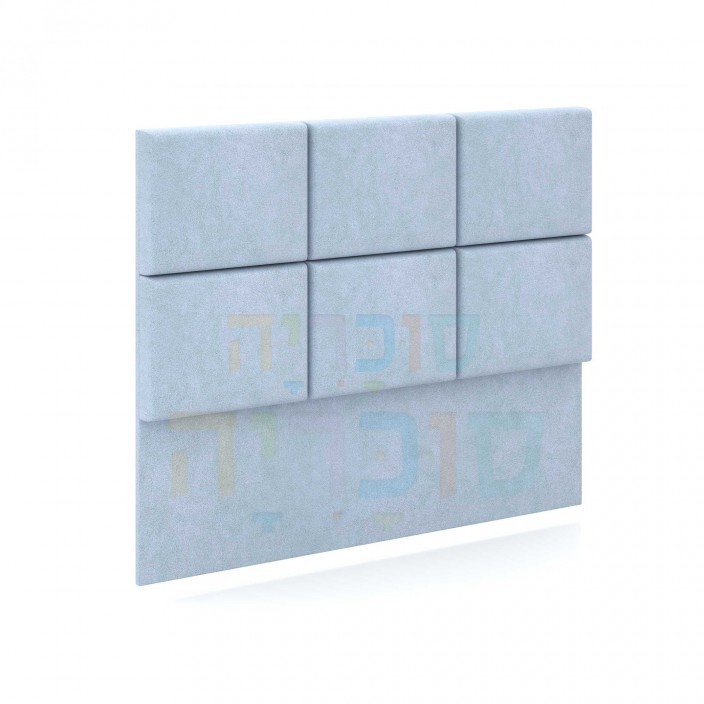 יטה וחצי דגם קרוליינה בד Light gray כולל ארגז מצעים